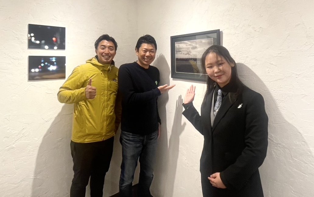 _77342's tweet photo. 内山都議と、昭島の日惠野市議にご来場いただきました。
写真撮ってもらいました！ありがとうございます！

@boxer_shingo 
@hieno_result https://t.co/XC6y77Q7PB