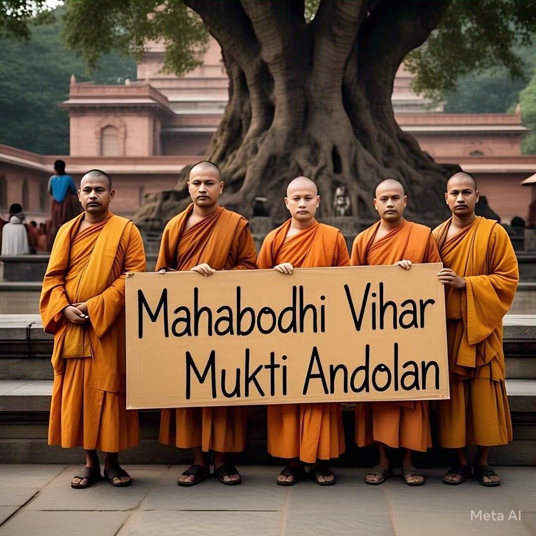 HarshitaShede's tweet photo. #EVM_हटाओ_बौद्धगया_बचाओ
#बुद्धिस्ट_इंटरनेशनल_नेटवर्क मैदान में चलो मिलकर #ईवीएम हटाए ताकि बुद्ध की सभी जगह से कब्जा हटाए जाए
@harsharenov https://t.co/mwdnVnQIAr