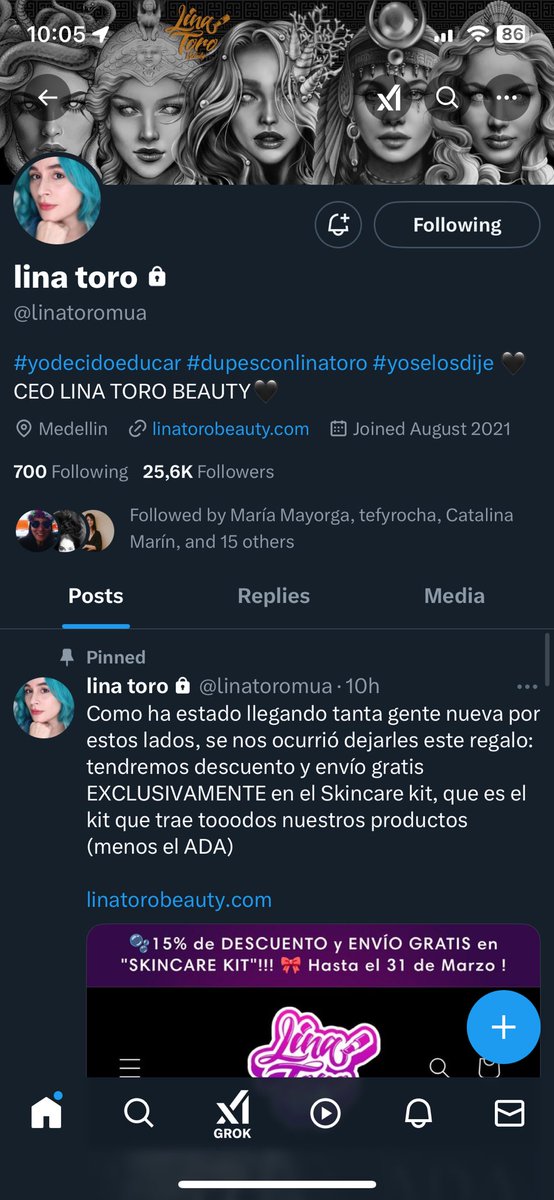 marianabeur's tweet photo. @linatoromua @linatorobeauty Volta!! #rifalinatorobeauty https://t.co/cWhB4NsTNt