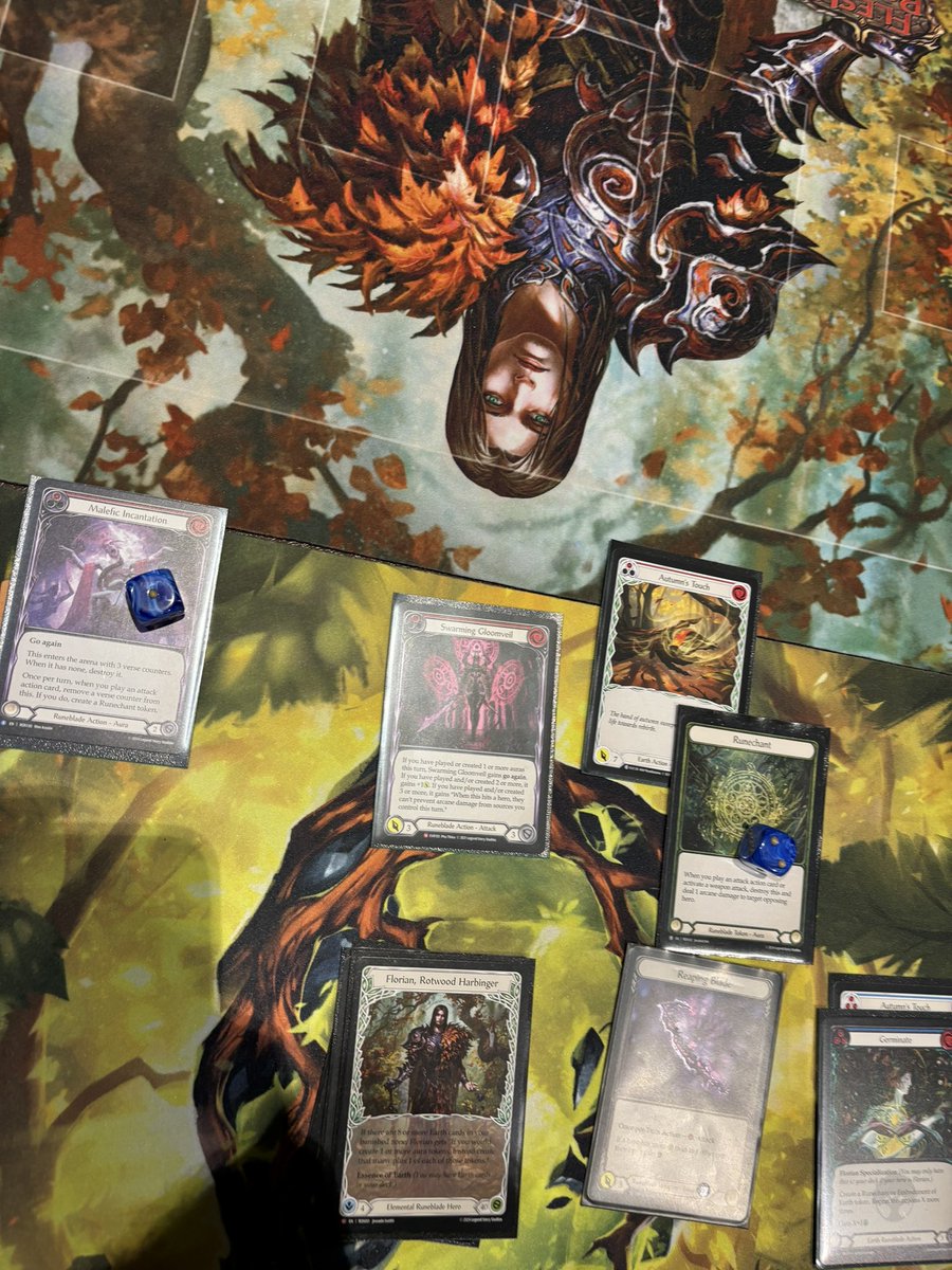 Top 8 at Dallas PQ+ today on my new fave hero Florian! #fabtcg