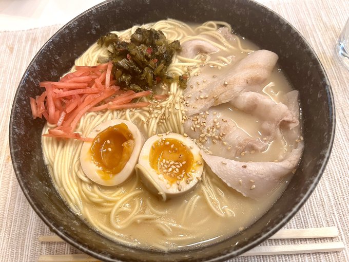 マルタイラーメン(とんこつアレンジ) 