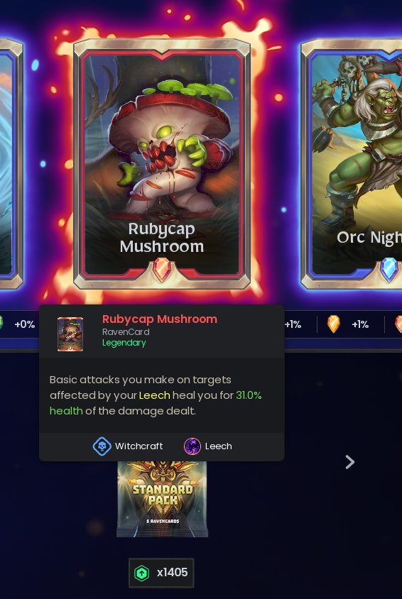 After opening 1750 card Pack, I finally hit my legendary card !   
One of the best in the game easily for any melee type build 🔥

<a href="/RavenQuestGame/">RavenQuest</a> <a href="/KnighterTG/">Nicolas Schrik | Knighter</a> <a href="/Luuu_pixels/">Luuu | 90</a>