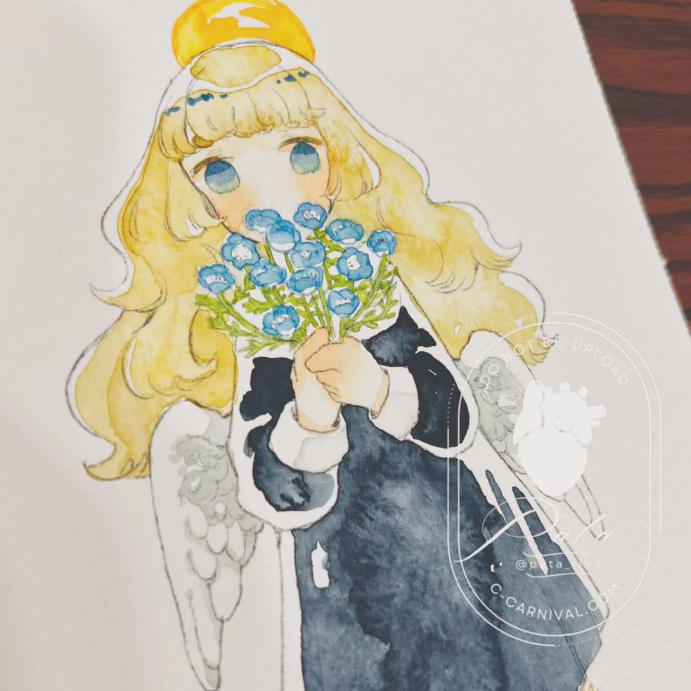 「アネモネちゃん菜の花ちゃん #窓際サンクチュアリ 」|ぱた🫀5/5コミティア【F42b】のイラスト
