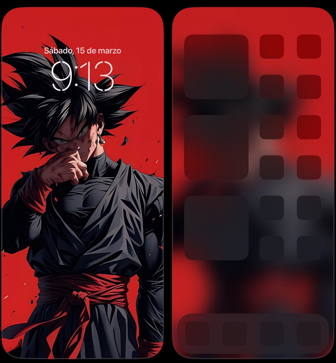 Kaiwallpaper's tweet photo. Goku Black wallpaper https://t.co/rDbrUjz9G5