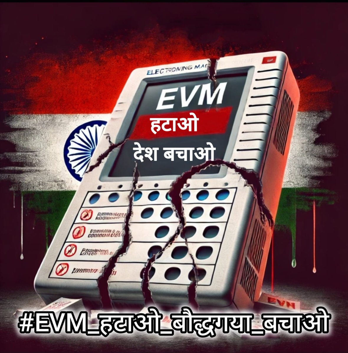 बौद्ध विरासत बोधगया में खुलेआम पाखंडवाद चल रहा हैं....हमे उसे रोकना होगा!!! 
#EVM_हटाओ_बौद्धगया_बचाओ