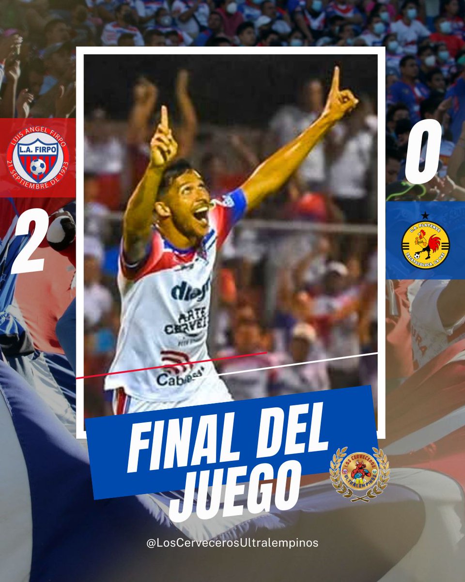cervecerosul's tweet photo. ¡¡𝘿𝘼𝙇𝙀 𝙁𝙄𝙍𝙋𝙊 𝘿𝘼𝙇𝙀!!!
La casa se respeta, y los 3 puntos se quedan aquí.
#ultralempinos #nochesdefirpo #shuton #STR #cerveceros #fpyシ #firpo2025 #ultras #usulutan https://t.co/AXJtbOOvwk