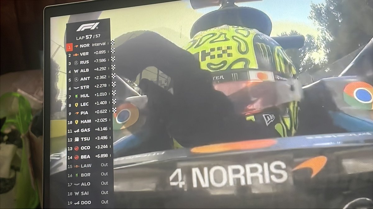 devinalfz's tweet image. well deserved🧡🧡 @LandoNorris