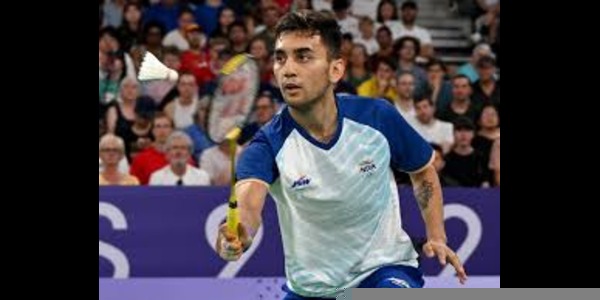 hinkhoj's tweet image. Learn English by NEWS :  Lakshya Sen Bows Out of All England Badminton Quarter-Final  #resilience #contested at namaste-english.com/daily-news/new…