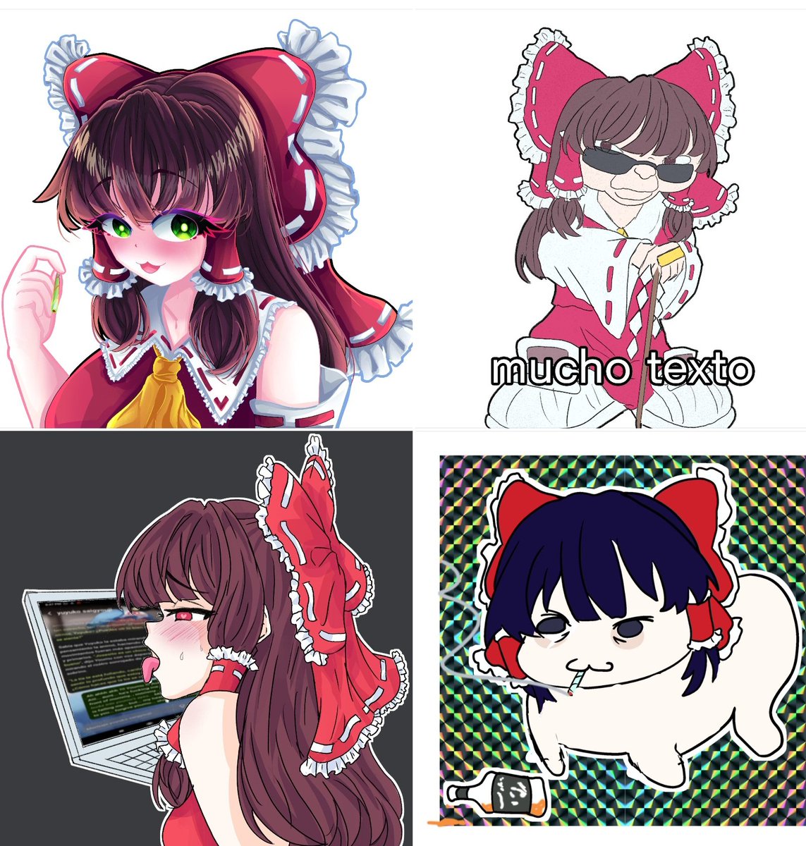 nanaii_desu's tweet image. Lo bien que retrete mi existencia... da miedo...

#reimu #hakureireimu #reimuhakurei