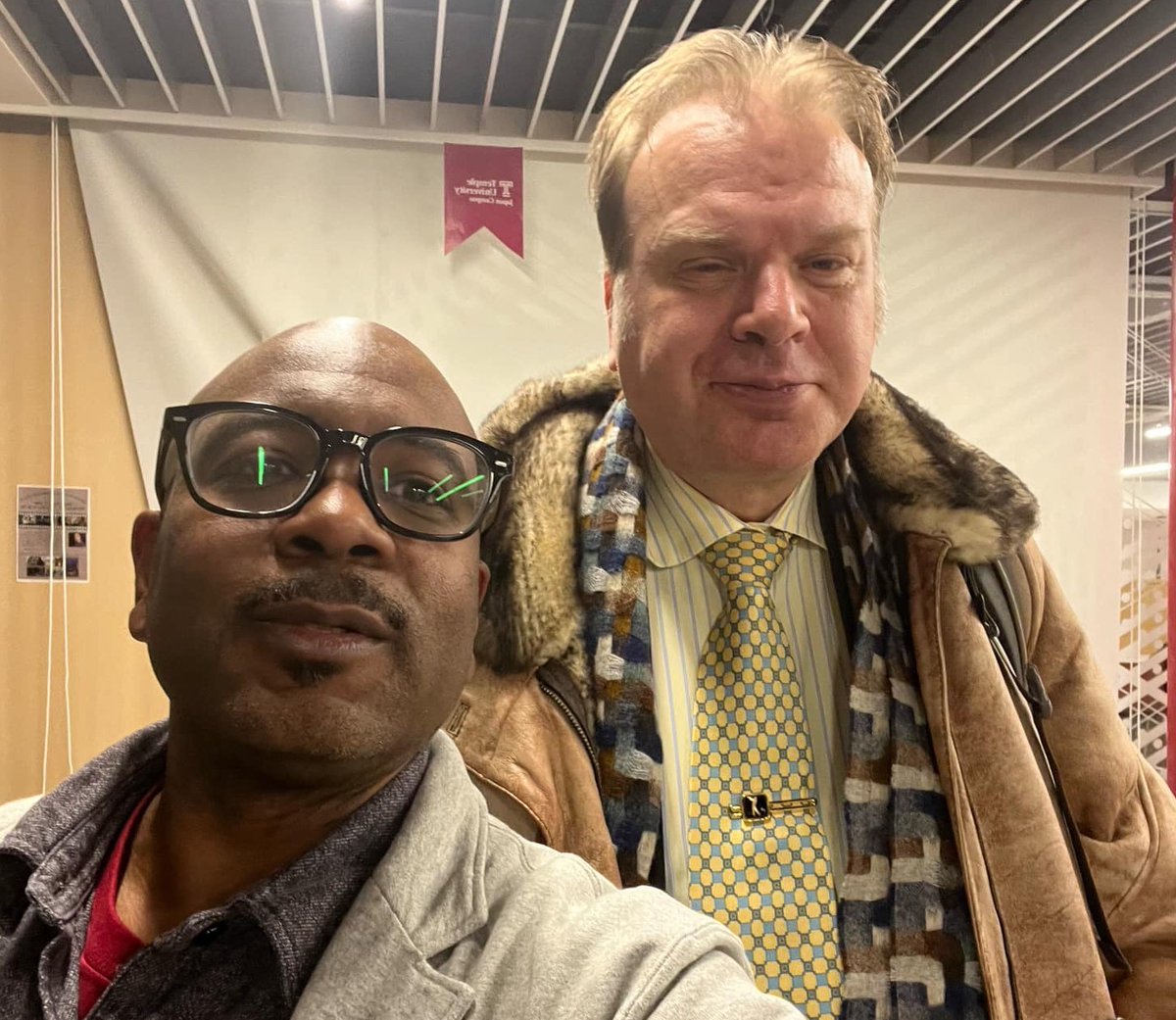 I had a great time with Darryl Wharton-Rigby and JR Lipartio at the Q&A ...