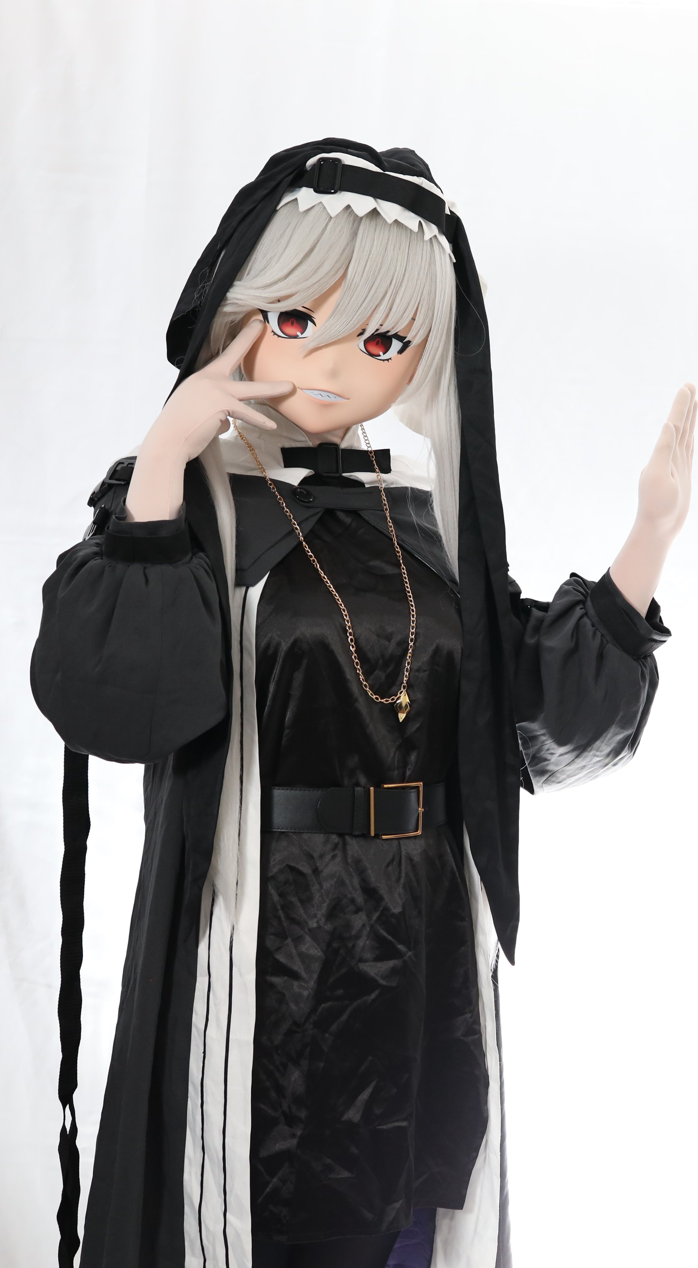 着ぐるみマスク フルヘッド 神楽奈々さん kigurumi コスプレ