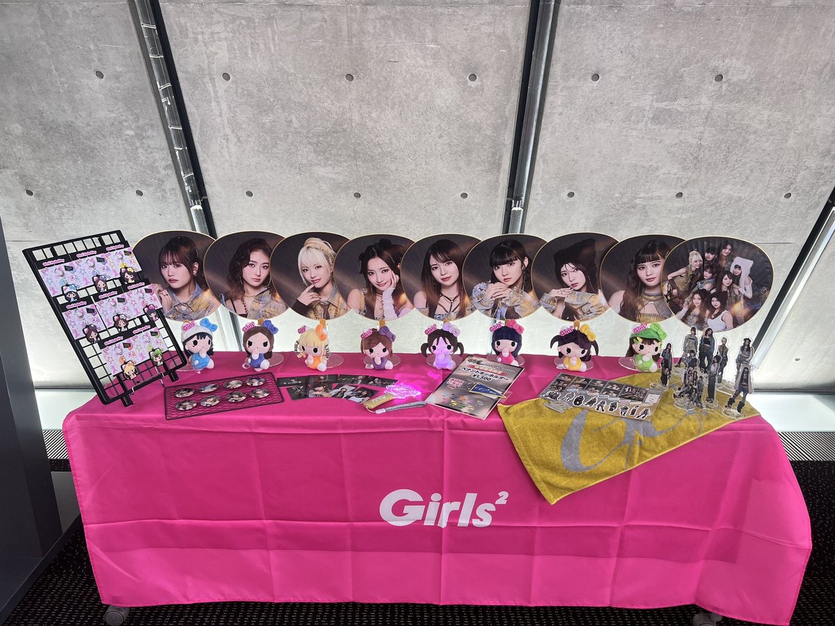 🩶#Girls2LIVETOUR2025_GG8 💛 📍南海浪切ホール(大阪) ○グッズ販売