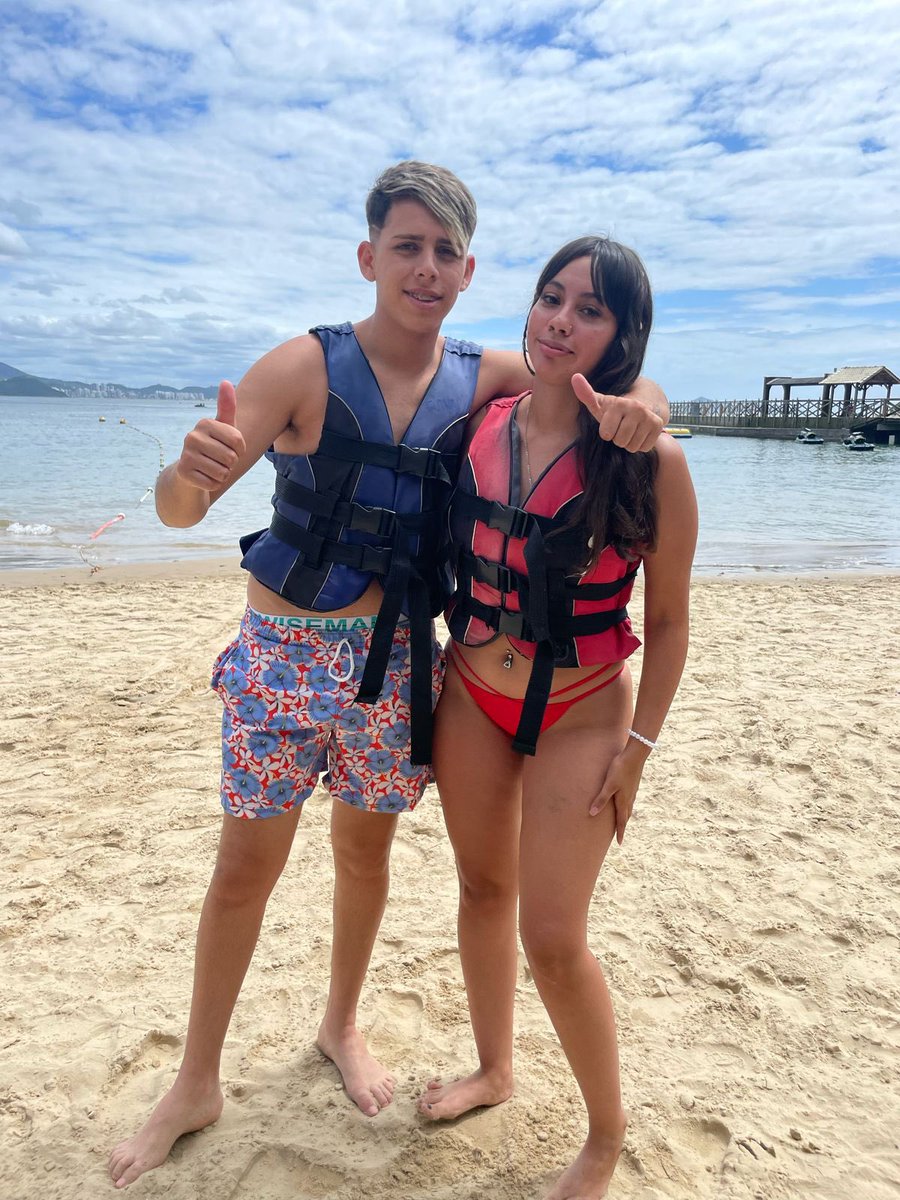 Las mejores vacaciones de mi vida a tu lado. Te amo mi princesa 😍