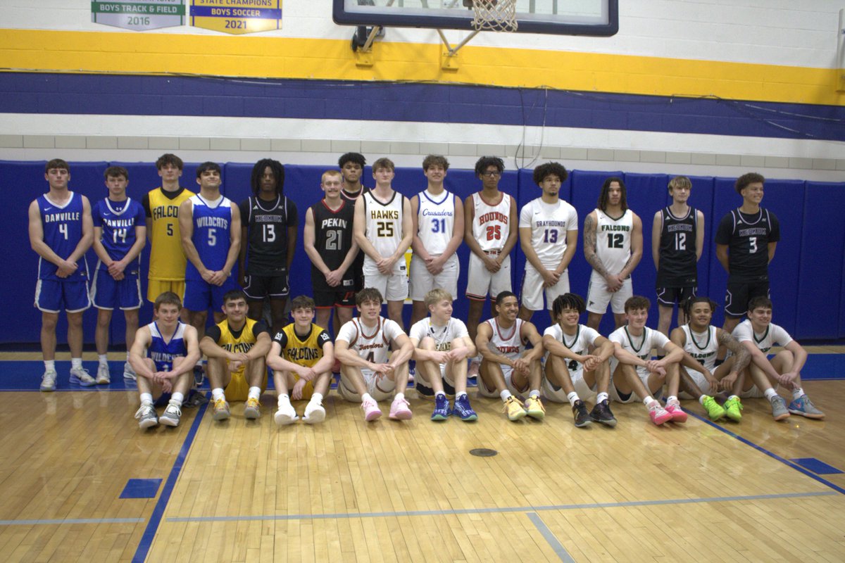 The 2025 Southeast Iowa Senior Boys All-Star team players!