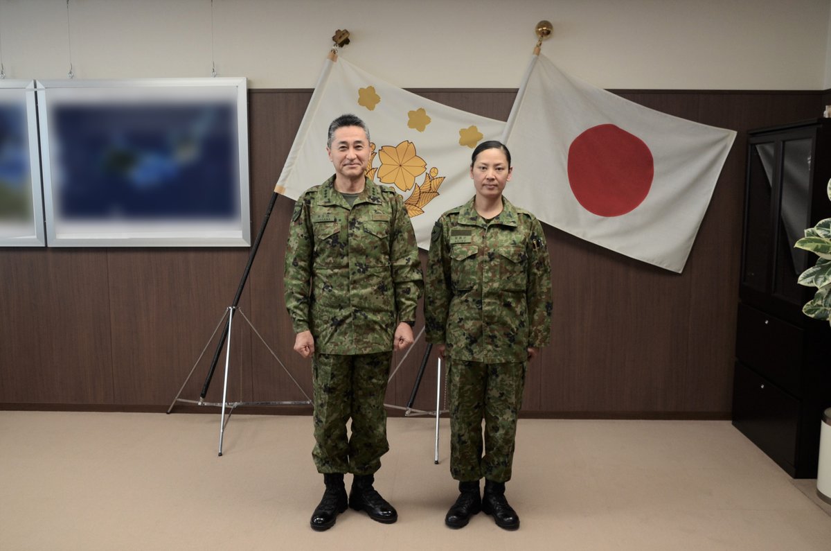 第2師団は、3月14日、#師団先任WAC 交代行事を行いました