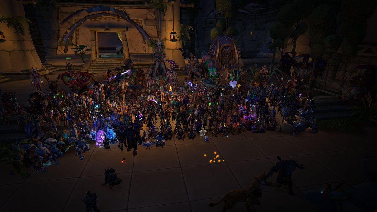 To those who are about to rave, we salute you.  Thank you everyone for another wonderful year.  Barring any last minute late night donations, we raised $13,636.50 for Doctors Without Borders.  Thank you everyone!  #worldofwarcraft #charityevent #moonguard #wyrmrestaccord #wfc2025