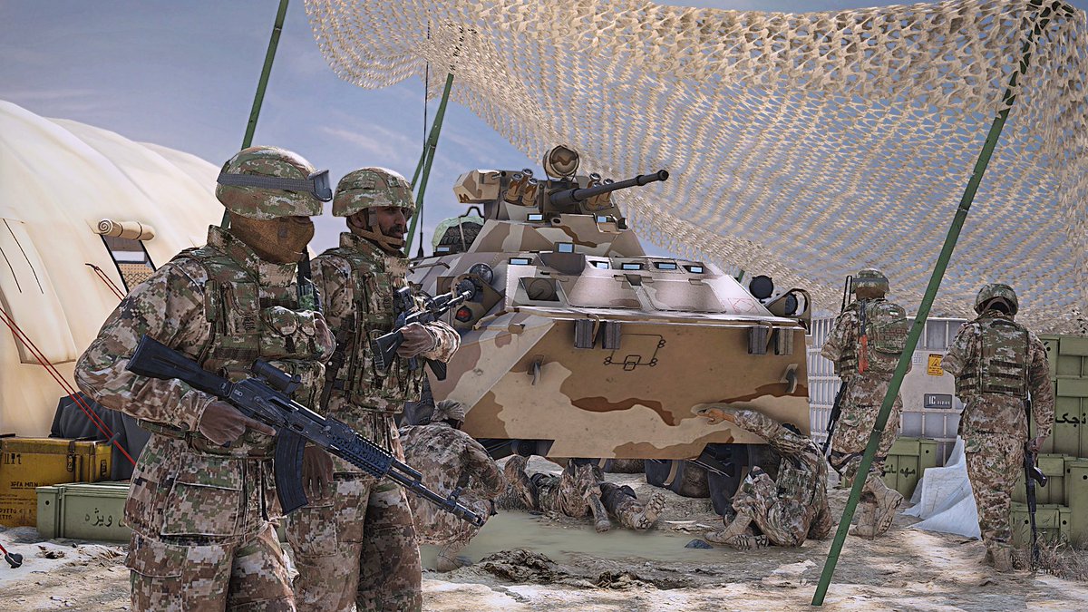 HillsCustoms's tweet image. Iranian BTR Receiving Repairs #ARMA3 #ARMAPhotography #Photography @bohemiainteract @ArmaPlatform