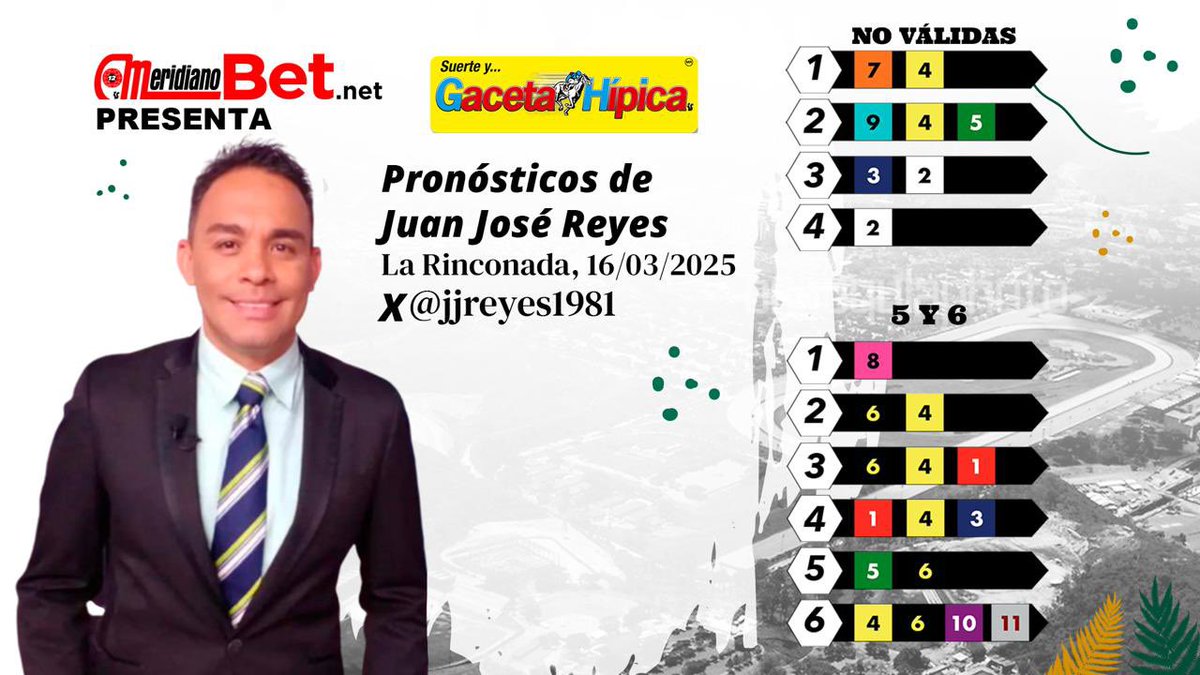epignoloni's tweet photo. Pronósticos para La Rinconada de #GacetaHipica @MeridianoBet @jjreyes1981 @clgiardinella @aaapignoloni @Meridianoonline @tuerta03 @almadelhipismo @OmarKhayyam6 @venuszappala https://t.co/PGU2MmEg9b
