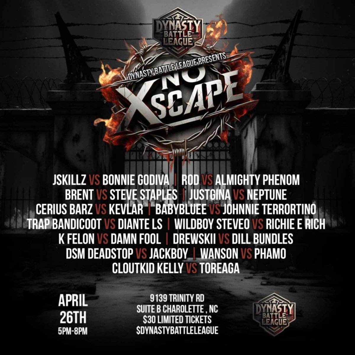 LegendLive87's tweet image. See you there! 🙏🏾 #DynastyBattleLeague #LearningTheCraft