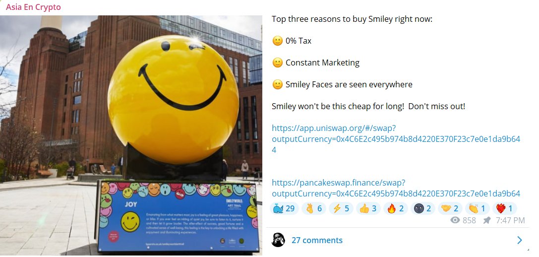 SMILEY Coin tweet media