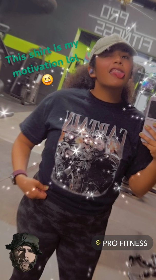 LilBubbles95's tweet photo. I'm pushing myself into going back to the gym. My best friend got this shirt for X-Mas, so it was a great motivator. 
#JohnPrice #cod #gymmotivation #SelfCare #gymgirl #CaptainPrice https://t.co/yYagJN2iGZ