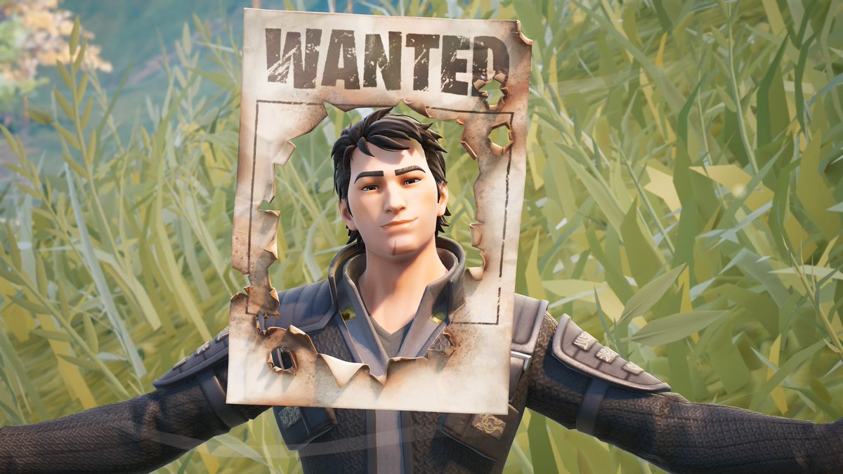 ughhyikes's tweet photo. Yay, first win with specifically Daigo for this season, I used this emote to celebrate, but with the way the lore is going, he is definitely gonna have a bounty soon. #Fortnite #Fortography https://t.co/giqmGZG20j