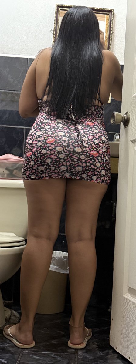 Ya casi lista para un parcito en el puerto