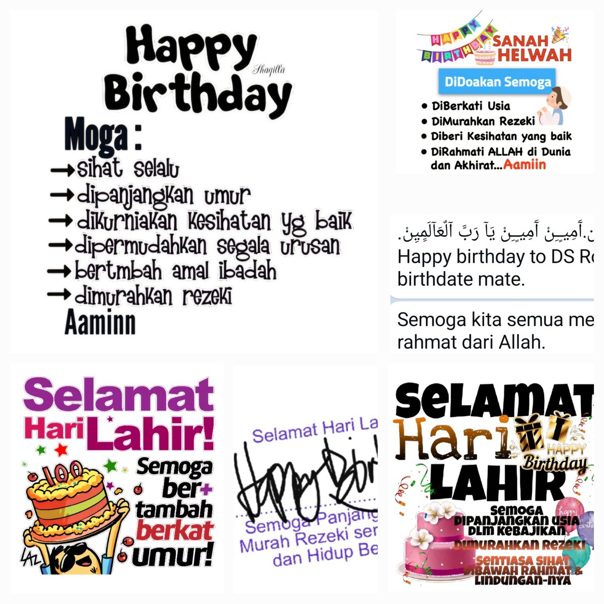 RoslanMdTaha's tweet image. Sun | 16 Mar 25 |

Alhamdulillah &amp;amp; Thanks to all colleagues &amp;amp; friends for your birthday wishes &amp;amp; greetings. Herewith I share all the good memories &amp;amp; greetings received. May the AlMighty grant us His blessings  especially during this Ramadan. HBD too to the 2 ladies here.

#DSRMT