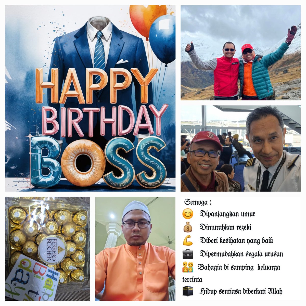 RoslanMdTaha's tweet image. Sun | 16 Mar 25 |

Alhamdulillah &amp;amp; Thanks to all colleagues &amp;amp; friends for your birthday wishes &amp;amp; greetings. Herewith I share all the good memories &amp;amp; greetings received. May the AlMighty grant us His blessings  especially during this Ramadan. HBD too to the 2 ladies here.

#DSRMT