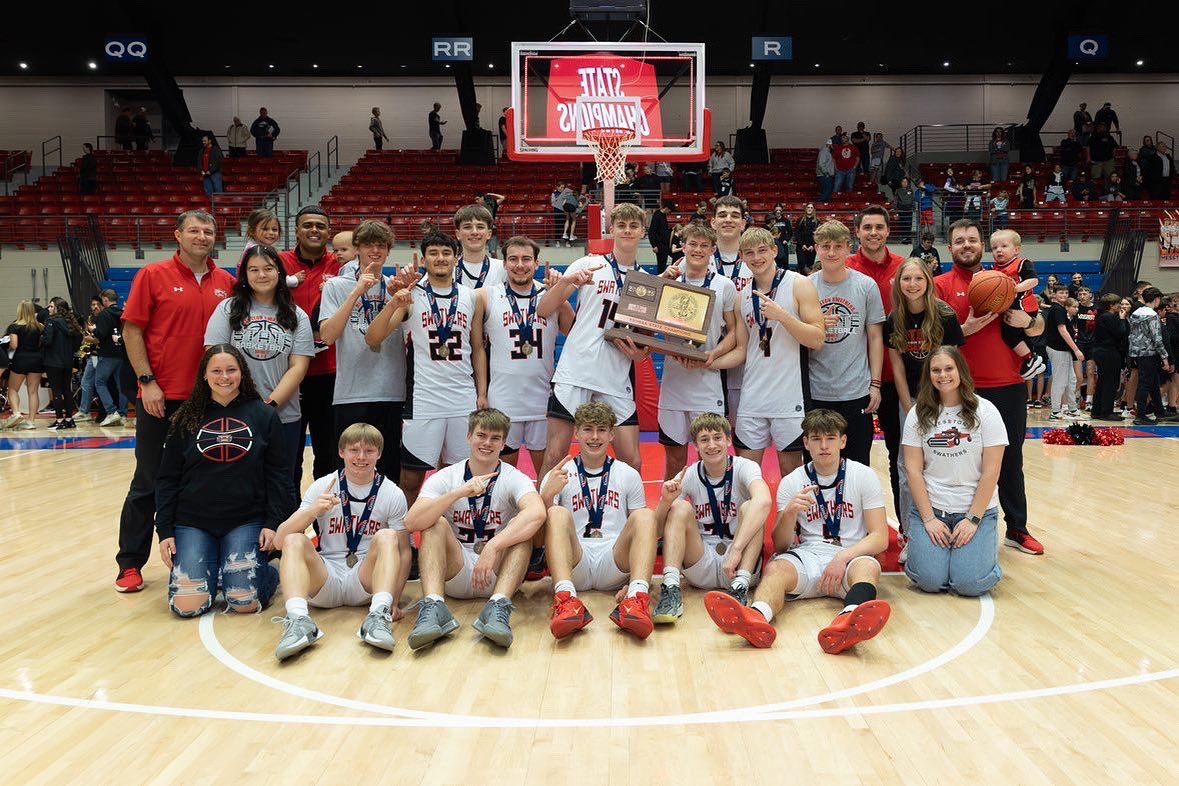 Sports in Kansas (@sportsinkansas) on Twitter photo Hesston wins their fourth state basketball title in five years as the Swathers defeat Goodland, 51-46, for the 3A state championship. They are 12-0 in their last four trips to Hutchinson. Nice work by third year head coach Garrett Roth. #sportsinkansas photo: <a href="/PamWeaverPhoto/">Pam Weaver</a> Hesston wins their fourth state basketball title in five years as the Swathers defeat Goodland, 51-46, for the 3A state championship. They are 12-0 in their last four trips to Hutchinson. Nice work by third year head coach Garrett Roth. #sportsinkansas photo: <a href="/PamWeaverPhoto/">Pam Weaver</a>