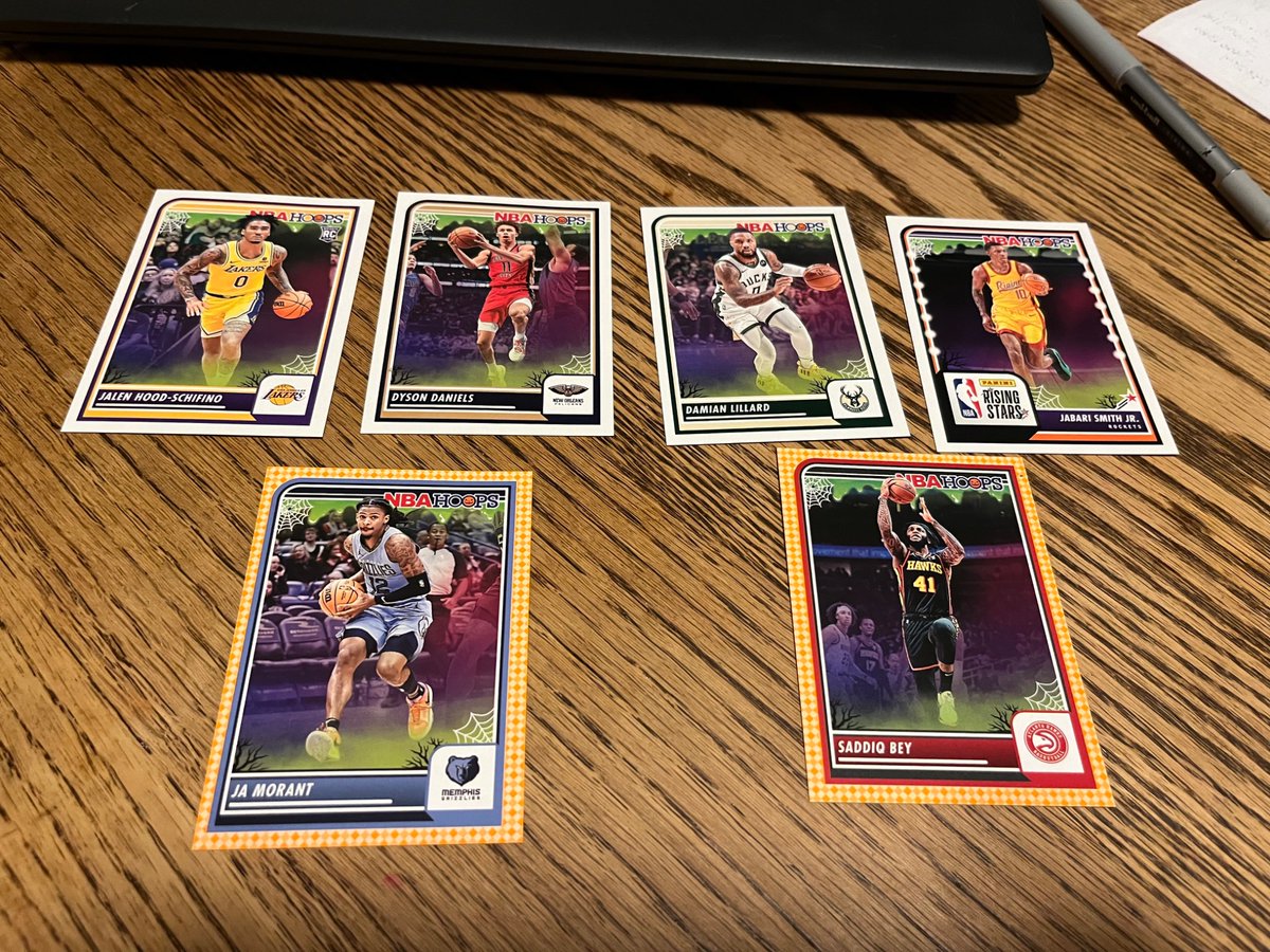 Pack of the day 3-15-25 

‘23-‘24 Panini Haunted Hoops

Slim pickings again