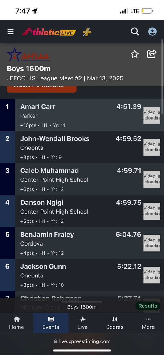 MarsofEarth's tweet image. Not my best times but I feel really good about how this season is going so far! I still got time to show Improvement!!