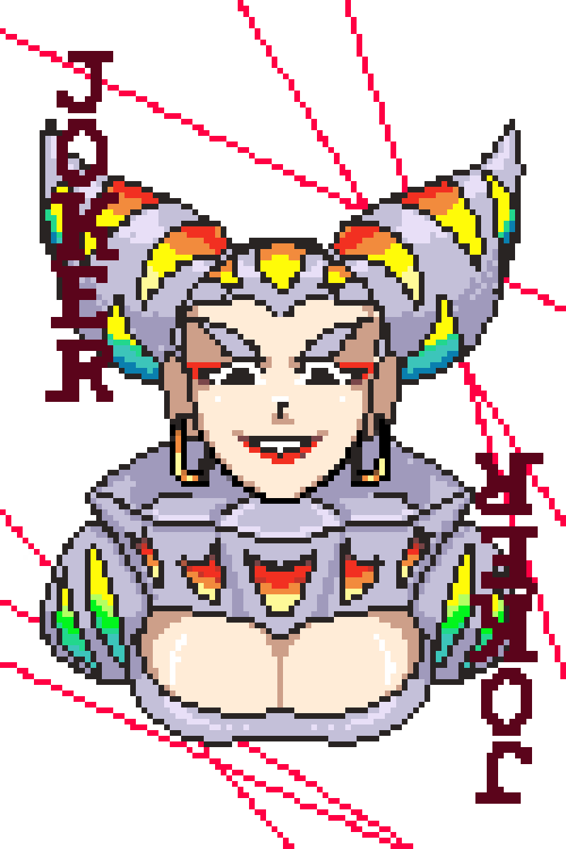 満艦飾マコ 「Kill La Kill x Balatro card set I did 」|RinRin @ SAKURA CON BABYのイラスト