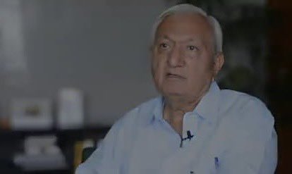 JavaidShaikh14's tweet image. Shaheed Lieutenant Rashid Ahmed Khan was the only son of his parents. The martyr was named Rashid by  his father, Air Commodore (retd) Shabbir Ahmed Khan, who was inspired by Rashid Minhas' Shaheed NH, bravery and sacrifice.

Pic: Air Commodore (retd) Shabir Ahmed Khan , #Slute