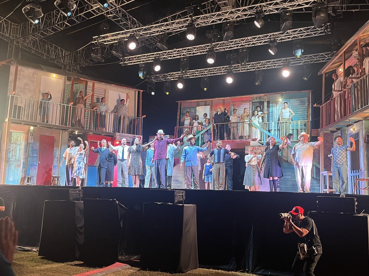 Excelente el Musical Maestra Vida hoy en Las Tablas, q linda experiencia poder disfrutar tanto talento en un solo lugar 🙌🏻👏🏻