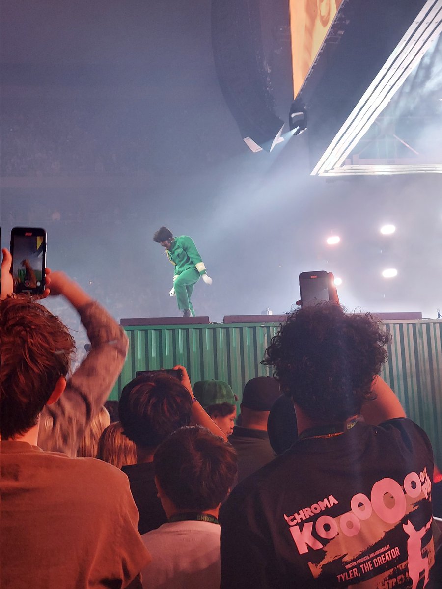 Starz2061's tweet photo. I accidentally ended up at the Tyler concert https://t.co/ATq892SBF0