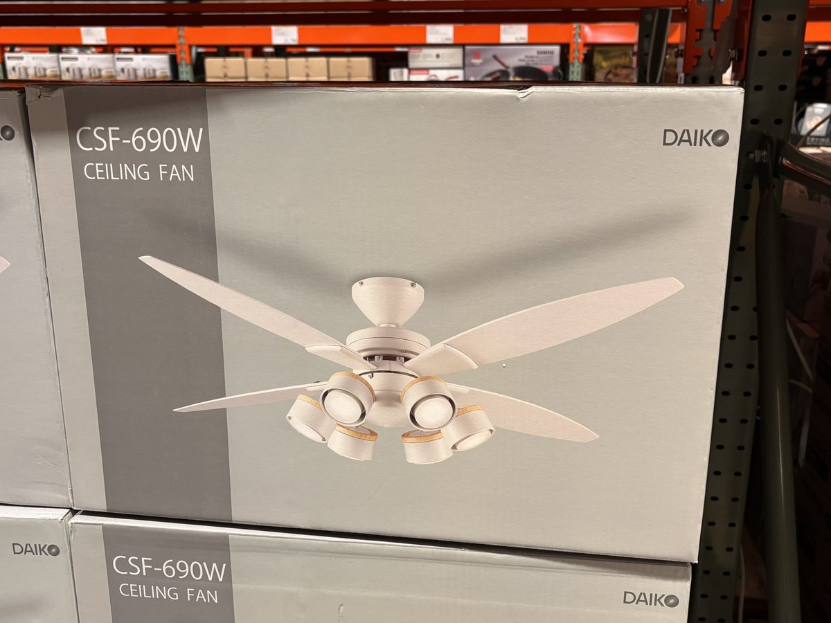 コストコ　DAIKO CSF-691B シーリングファン 楽天市場】【アウトレット】大光電機 LEDシーリングファン ～10