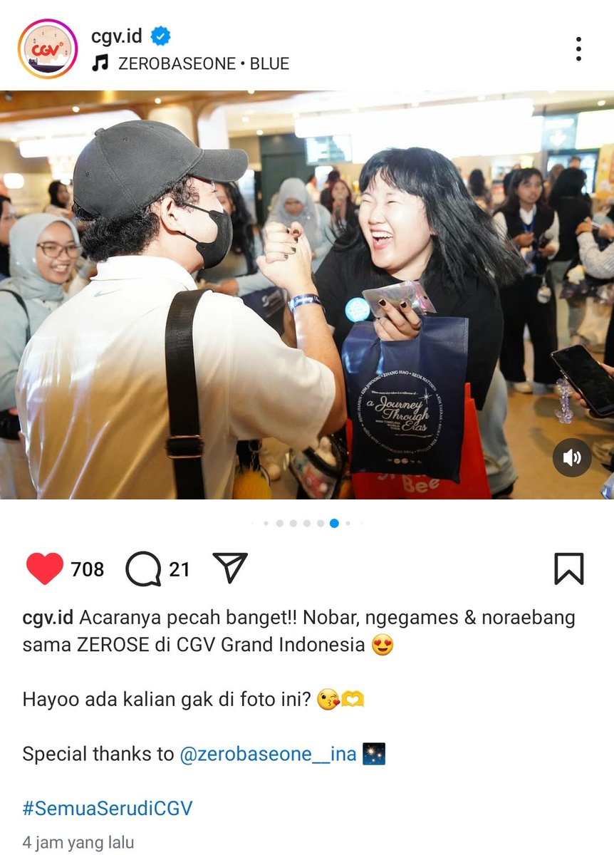 Taeraebon's tweet image. Kemarin seru bgt🥺💙 gaknyangka perjalanan ZB1 bersama Zerose udah sejauh ini yaa.... bertemu keluarga &amp;amp; teman baru disini, terimakasiih atas mommentnya semua merayakannya!
 #NobarBarengZEROSE🫶 @ZEROBASEONE_INA @ZER0_2E  @zero4se