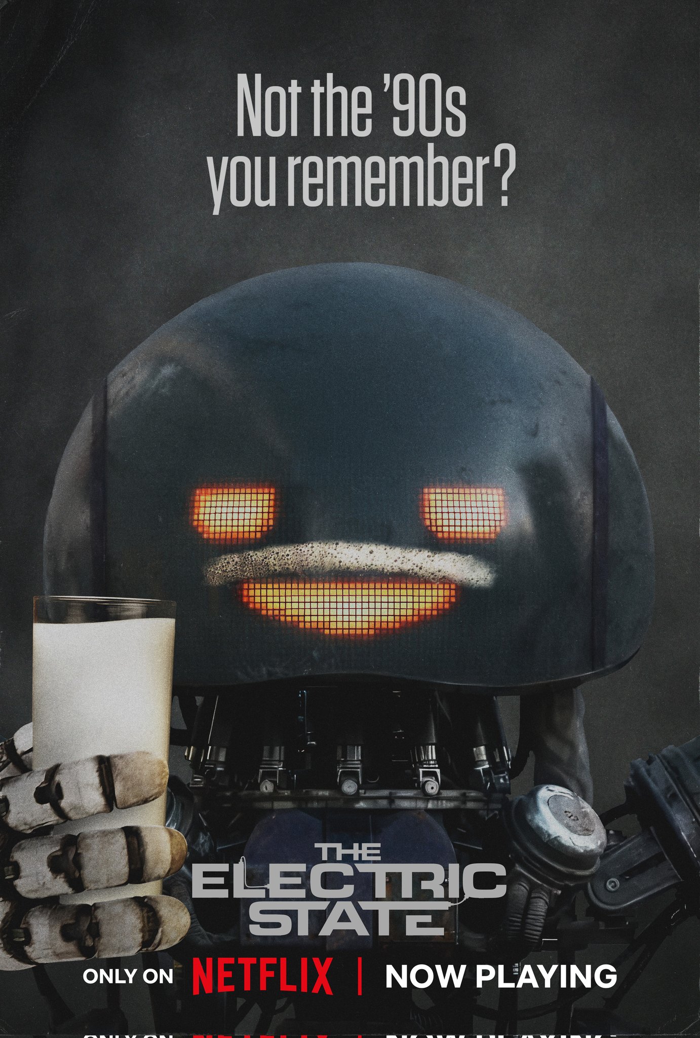 Creatieve Electric State posters op Netflix België 