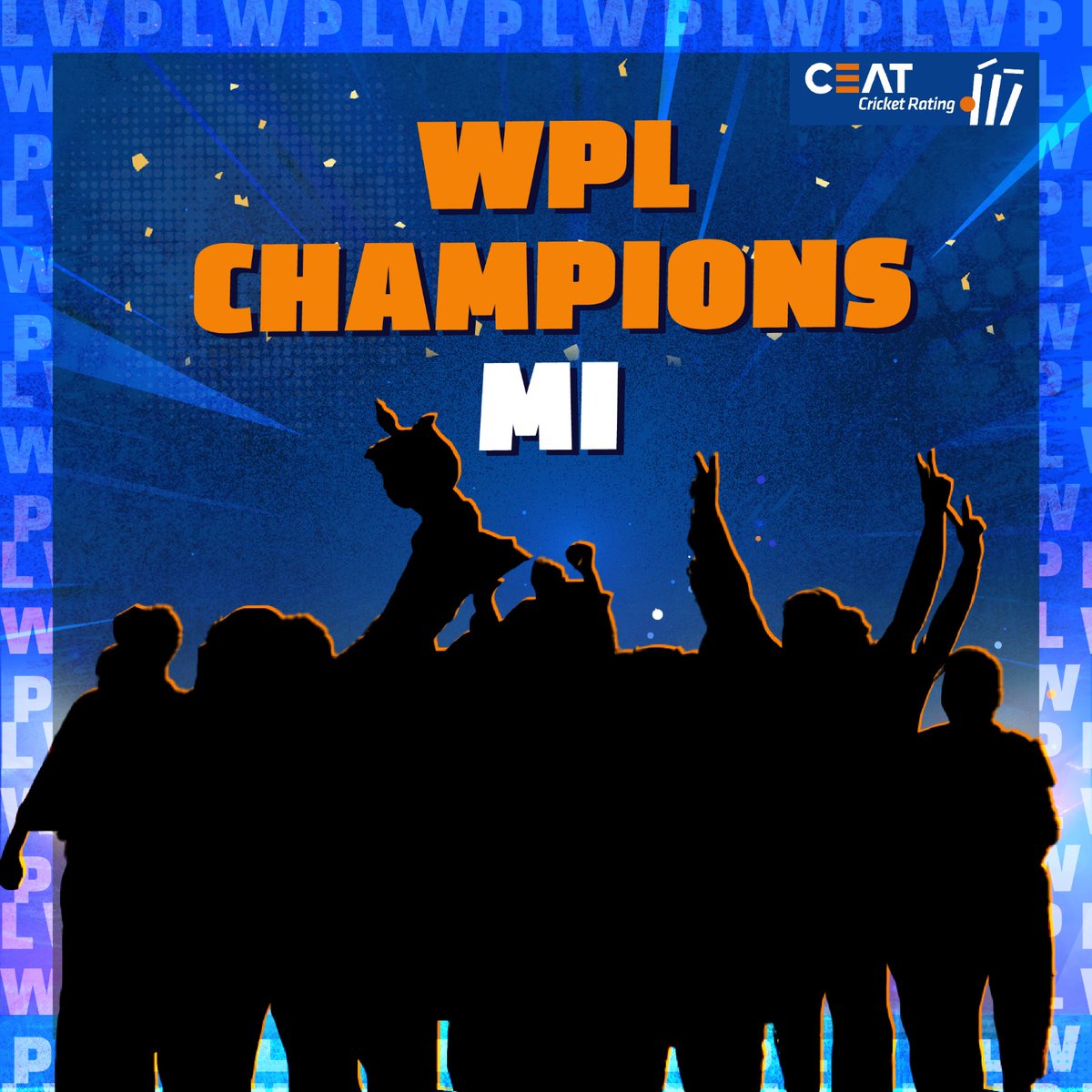 CEAT_CCR's tweet photo. The Mumbai Indians have claimed their second Women’s Premier League (WPL) title with an eight-run win against the Delhi Capitals, who have seen their third straight defeat in the final

#CeatCricket #WPL2025 https://t.co/bBJmDuV28P