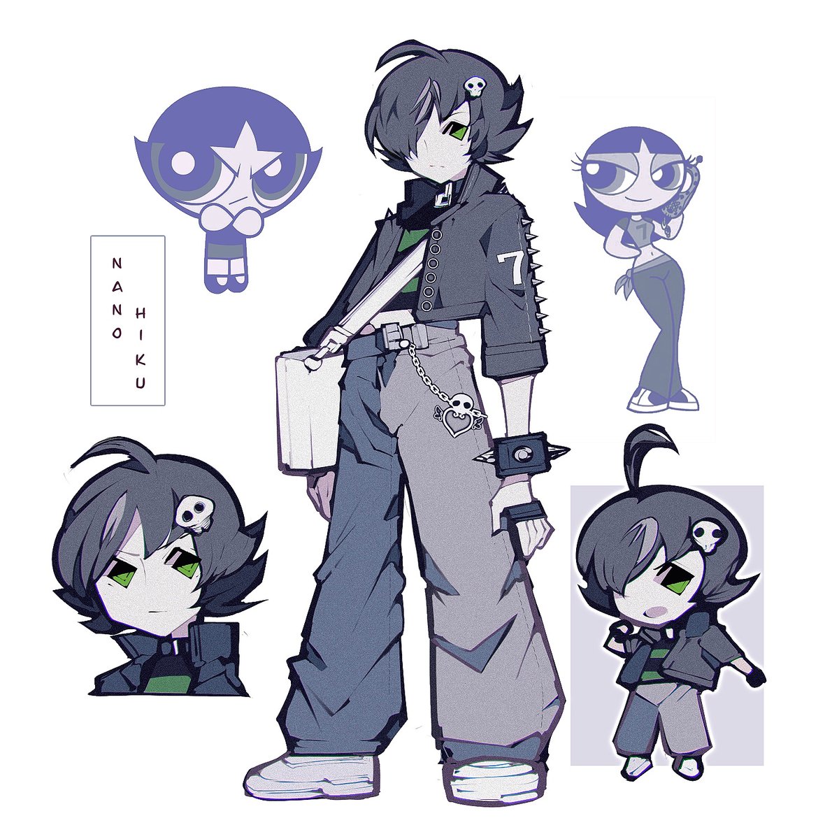 💙🩷 💚🖤

#art