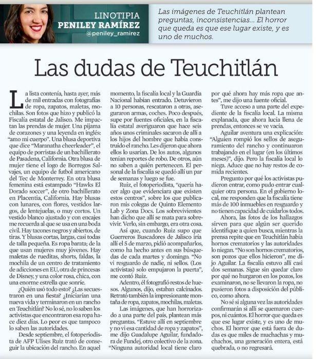 pepe_pumas's tweet photo. Lean a @peniley_ramirez , imperdible como siempre, que desgracia nuestro México y que autoridades más infames, más miardas pues tenemos !!!!! @Claudiashein  #LutoNacional #NarcoPresidentaClaudia  #NarcoExPresidenteAMLO https://t.co/swInU1iJ90