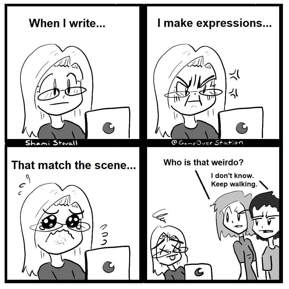 GameOverStation's tweet photo. Just funny author things, lol https://t.co/yNRbHXywCs