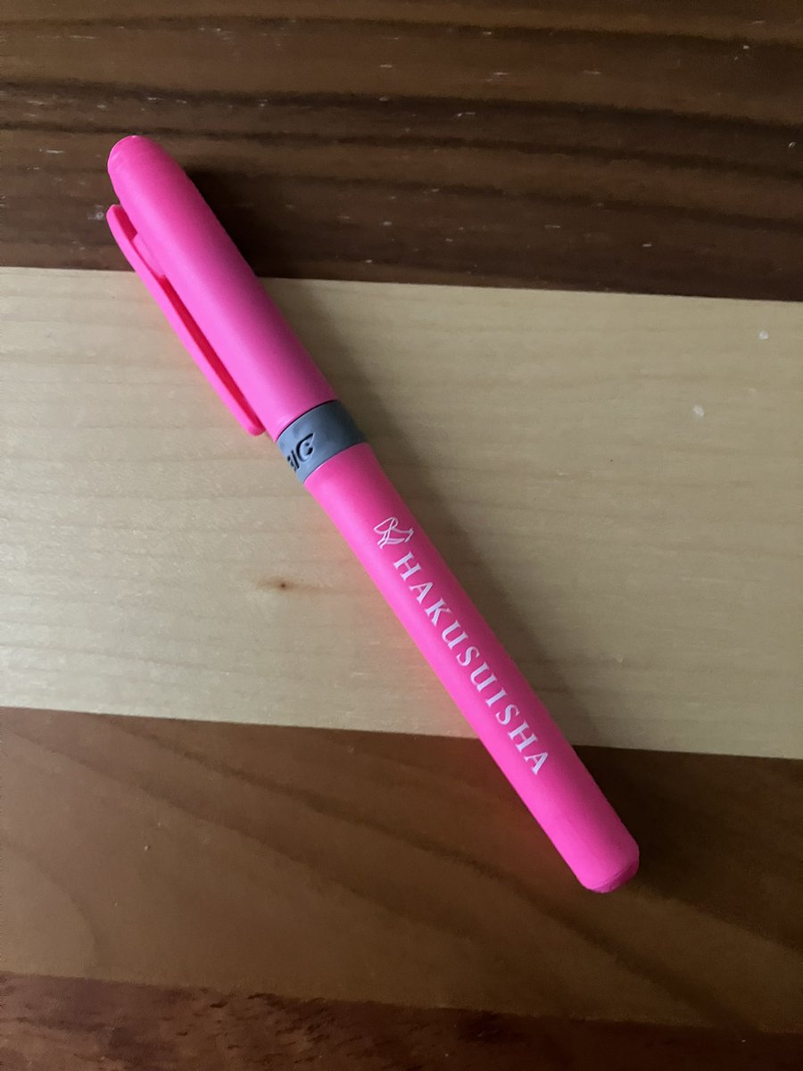 昨日はシン・本気BOOKストリートに出店。
出版社エリアで白水社さんの本を購入。おまけで白水社ロゴ入りマーカーをいただけたのがちょっとうれしい😃