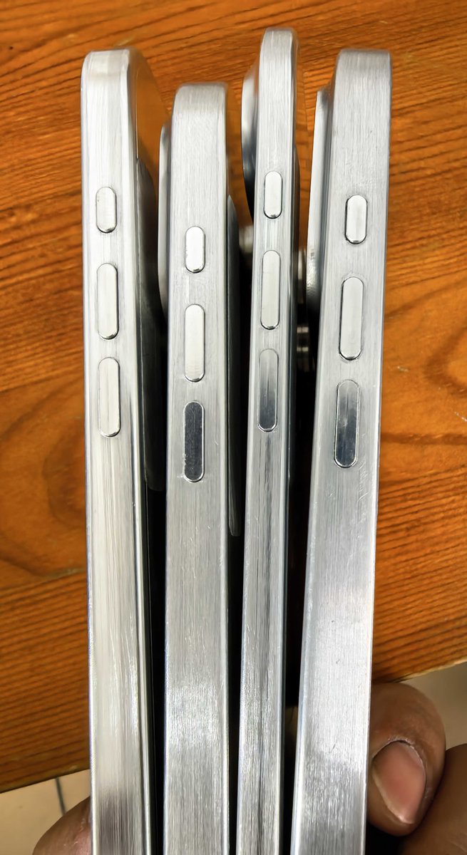 SonnyDickson's tweet image. Here’s your first look at the iPhone 17 dummies, Thoughts?