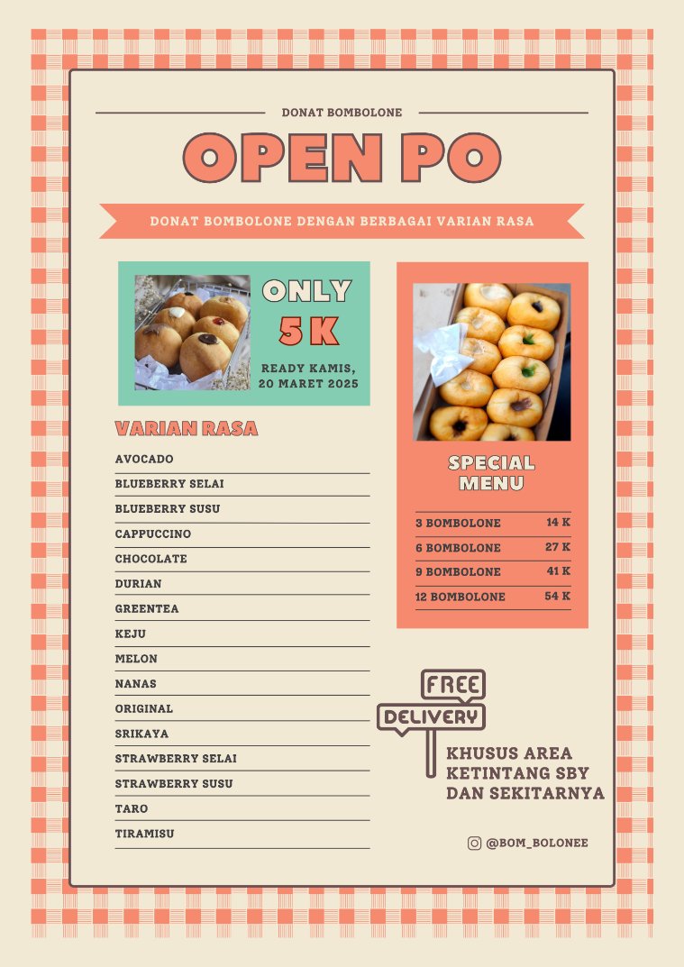 bomboloni selembut dan selumer ini, yakin gamau?
yuk lgsg order lewat dm aja gass

#jajan #camilan #zonajajan #zonauang #jajanviral #donat #bomboloni