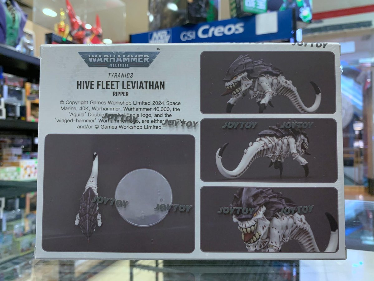 BIOSSHOP's tweet image. Joytoy JT00454 Warhammer 40K Tyranids Hive Fleet Leviathan Ripper 1:18 Action Figure @joytoy_official 

tokopedia.com/biosshop-2/joy…

#biosshop #joytoy #jualjoytoy #joytoywarhammer40k #joytoytyranids