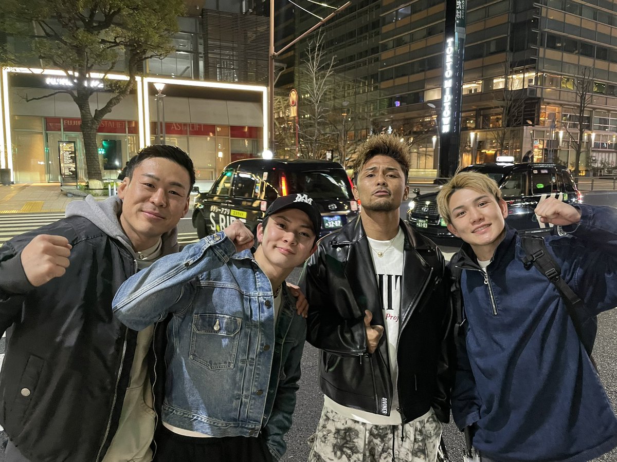 本物が少なくなって来た今の格闘技界で数少ない本物の格闘家3人と昨日は良い時間を過ごせました😌

本物達の話は為になるし刺激になる
ありがとう