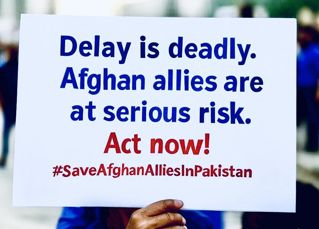 Afghan_eagle_'s tweet photo. Afghan allies believed in the U.S. mission.
Now they live in fear and danger. No travel band,Because their allies are fleeing dangers that the U.S. likely seeks to protect itself from. (The goal of the allies &amp; U.S. is the same)
@MikeWaltz47
@POTUS #Save_Afghan_Allies_P1P2_SIV https://t.co/JHFv9ieveC