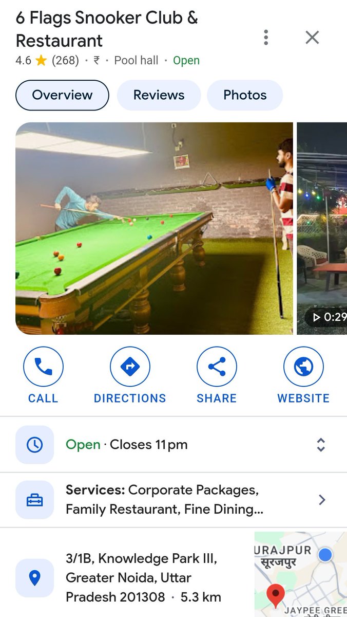 SohailSharma19's tweet photo. @grok @elonmusk @User No worries- here is the full name for your awareness #6flags #bestsnookerclub #greaternoida https://t.co/kW0tNOL6Zm